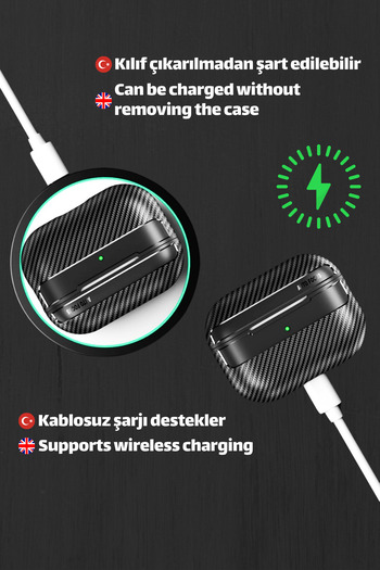 EWEC Pro 2Nd Generation Compatible Carbon Fiber Hybrid Polymer Technology Premium Headphone Case