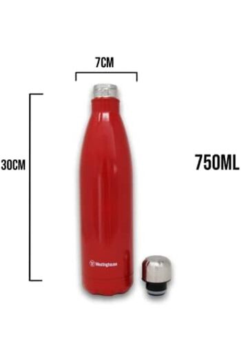 Westinghouse 750ML Stainless Steel Vacuum Flask – Red