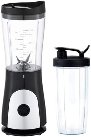 Westinghouse Personal Blender – 300W Portable Smoothie Maker with 600ml BPA-Free Sport Bottle, One