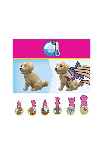 Barbie FABBATOYS HHP89 MEGA™ Barbie® Color Reveal™ Hayvan Dostu 152 parça