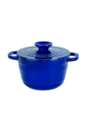 Lava Cast Round Pot Cast Iron Lid Experience Majolik Series Diameter(Ø)23cm