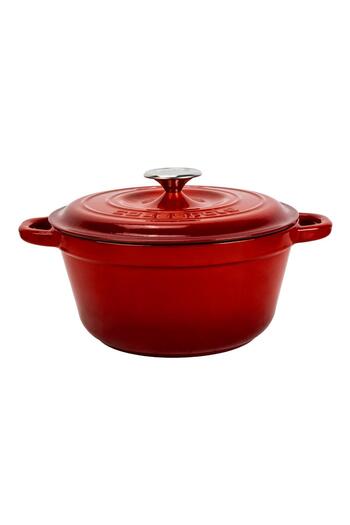 Lava Cast Round Pot Cast Iron Lid New Heritage Series Diameter(Ø)26cm