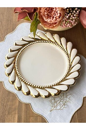 ROSSEV Round Renaissance Serving Plate