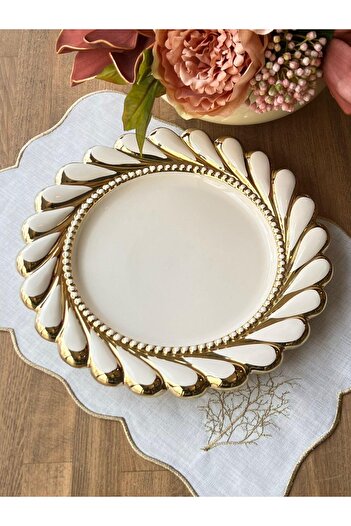 ROSSEV Round Renaissance Serving Plate