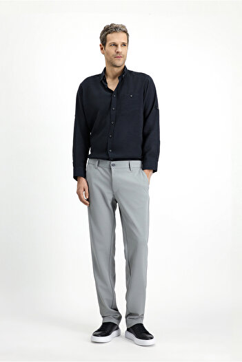 Kiğılı Slim Fit Slim Fit Canvas / Chino Trousers
