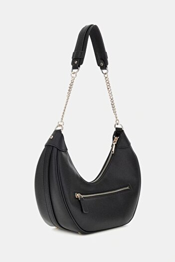 Guess Fedora Hobo Women's Black Shoulder Bag Hwbg9519010-Bla