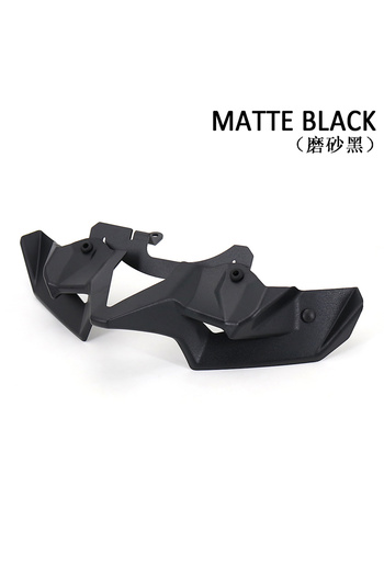 Choice Matte Black Carbon Fiber Motorcycle Z 900 Naked Front Spoiler Winglet Aerodynamic Wing Kit Spoiler N