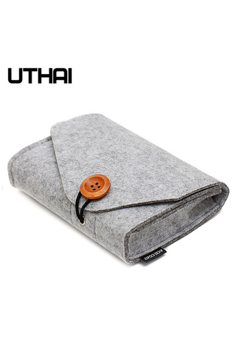 Choice T29-Silver UTHAI T29 Portable 2.5'HDD Case Storage Bag For Macbook Charger Mouse Mobile Power Bank E