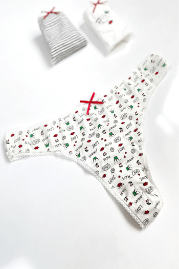 Gece İncisi 3-Pack Cotton Thong