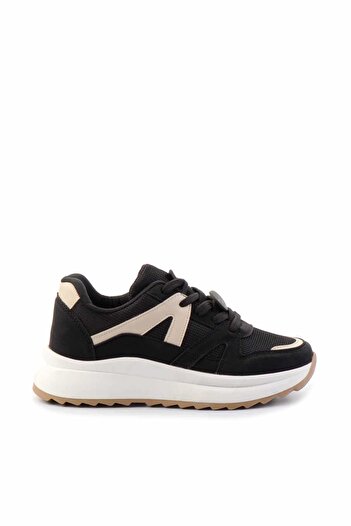 Bambi Black Mesh Women's Sneaker K01412600022