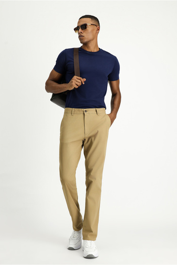 Kiğılı Super Slim Fit Extra Slim Fit Lycra Canvas / Chino Trousers