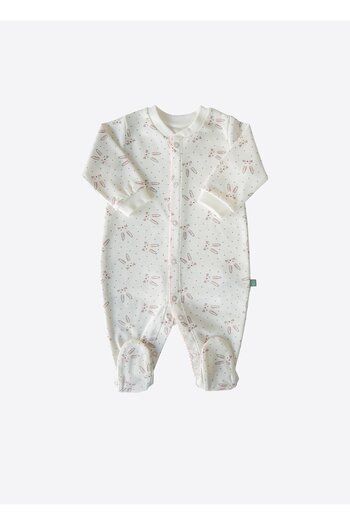 kitikate Organic Rabbit Hat - Jumpsuit Ecru