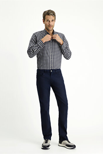Kiğılı Relaxed Fit Comfortable Cut Lycra Canvas / Chino Pants