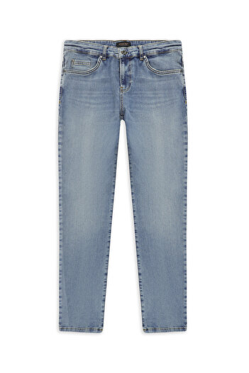 Kiğılı Regular Fit Lycra Denim Trousers