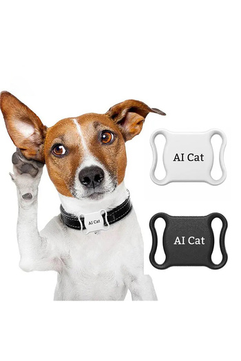 AI Cat Dog Airtag Collar, Cat Airtag, Airtag Animal Tracker, Airtag Pet Collar Ios & Android Compatible