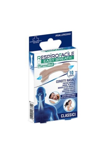 Pharmadoct Nasal Strips Easy Breath, Box of 10