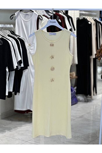 Fiori Zero Sleeve Dress