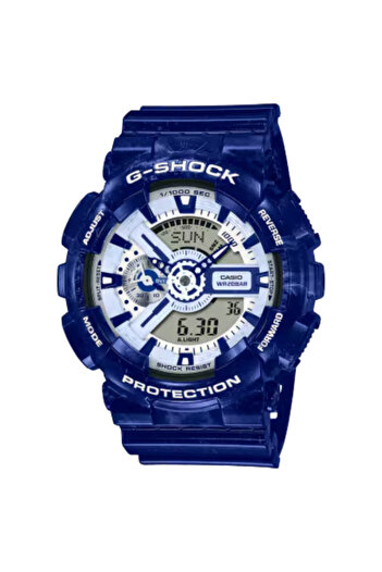 G-SHOCK G-SHOCK Men's Analog-Digital White Dial Watch - GA-110BWP-2ADR