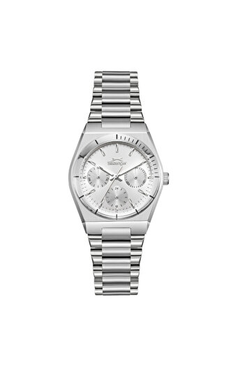 Slazenger Women's Multifunction Silver Dial Watch - SL.9.2467.4.01