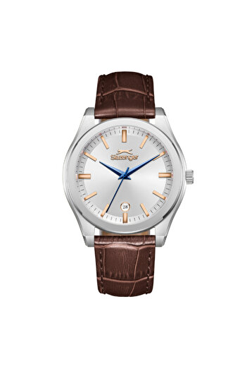 Slazenger Slazenger Men's Date Silver Dial Watch - SL.9.2486.1.05