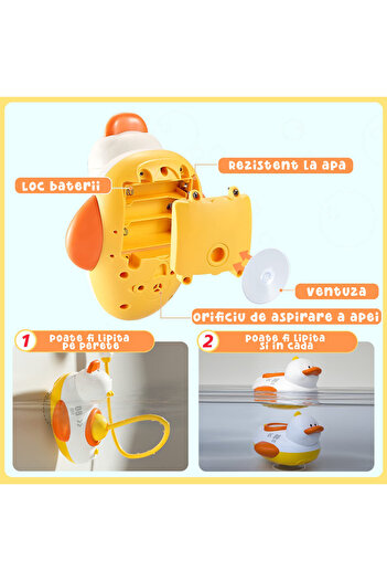 Pitikot Pitikot® Bath Toy for Babies and Children – Floating Duck with Water Sprayer