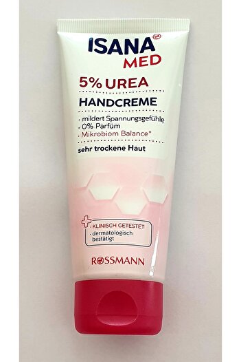 ISANA Med Nemlendirici El Kremi % 5.5 Urea & Cica Hassas ve Kuru Ciltler İçin 100 ml