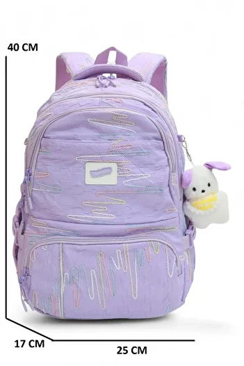 SYG Relaxion Imported Accessories 6 Compartment Thermal Nutrition Primary School Backpack with Pen Holder 14Syg30