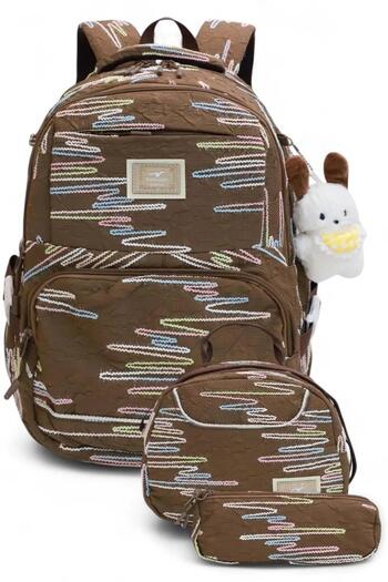 SYG Relaxion Imported Accessories 6 Compartment Thermal Nutrition Primary School Backpack with Pen Holder 14Syg30