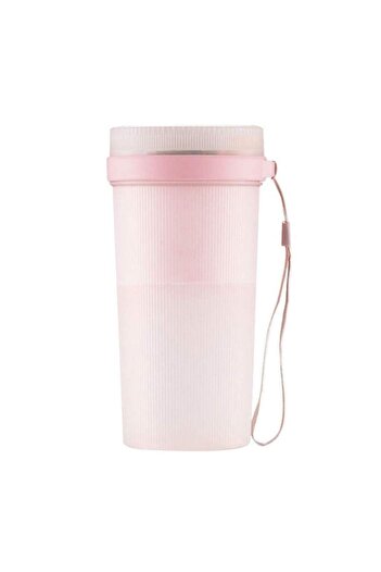 SIKS Mini Portable Blender JU4000 SIKS, Capacity 300 ml, USB Charging, 50W, Pink