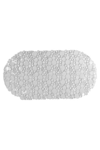 Generic Tendance PVC Anti-Slip Bubble Desig Bathtub Floor Mat Clear 69 x 36cm 7215101
