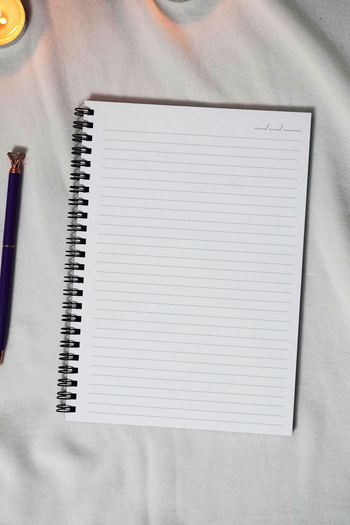 markcat Caiet A5 cu tematică pescar cu copertă neagră Kraft - Caiet cu linii - 60 de coli (120 de pagini) 15x21 cm