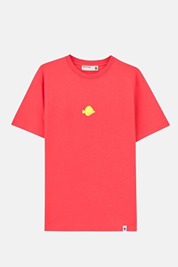 WWF Market Yellow Tang Ελαφρύ T-Shirt - Άνθος Ρόδι
