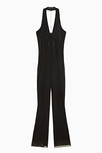 Patrizia Pepe BACKLESS DRESS - PATRIZIA PEPE - M, BLACK