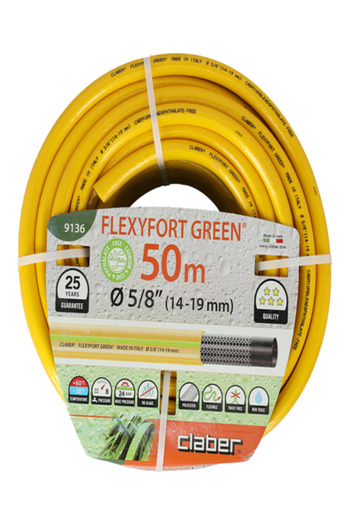 CLABER Algae and UV Resistant Anti Kink Knotting Flexyfort Hose