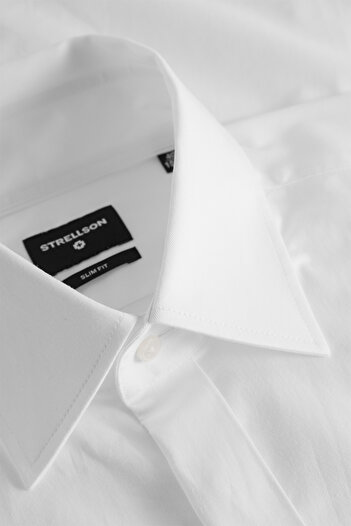 STRELLSON SHIRT 11 SANJO - - WHITE, 43