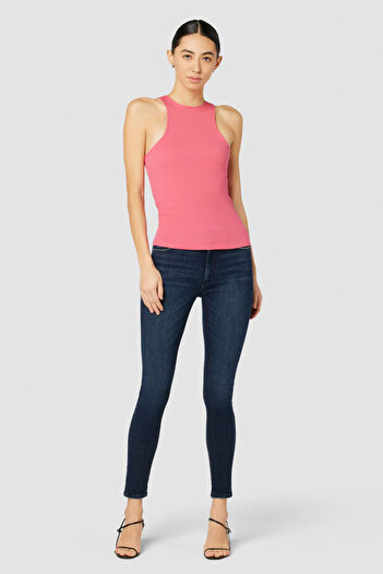 Hudson RACER TANK TOP - - PINK, M