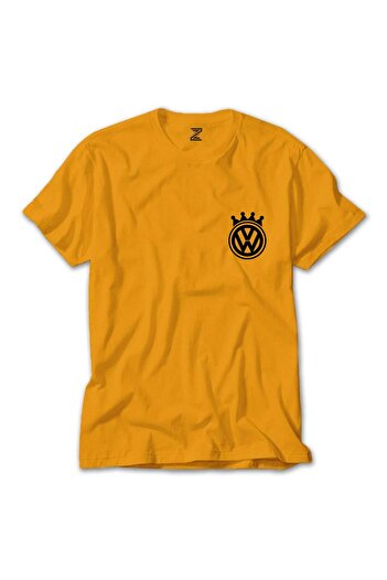 Z zepplin Volkswagen King Logo Yellow T-Shirt