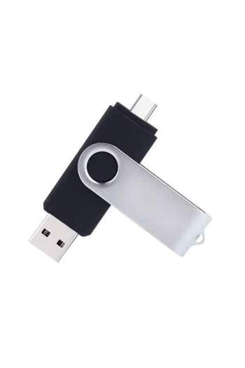 SIKS Memory Stick, 16 GB, 2 IN 1, with USB 3.0 and Type-C, 360⁰ Rotatable, Waterproof