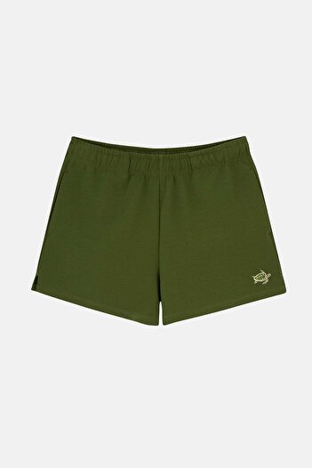 WWF Market Caretta Women's Premium Shorts - Khaki