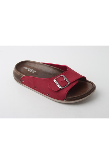 Esem Pu Zenne Single Buckle Slippers