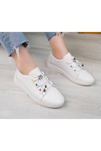 ÇAĞ AYAKKABI Genuine Leather Women's Casual Shoes
