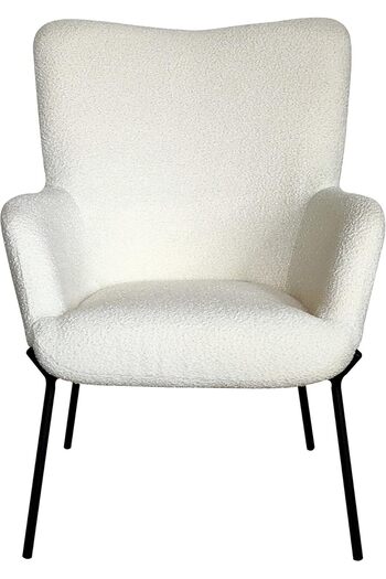 rexa Curly Polyester Armchair