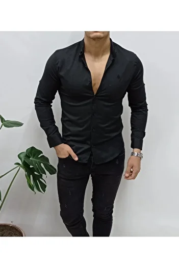 NO4 Oxford Slim Fit Cut Men's Shirt