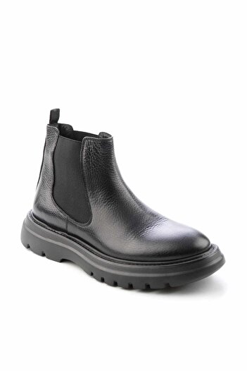 Hush Puppies Black Hakiki Deri Erkek Bot & Bootie Hp1144177303