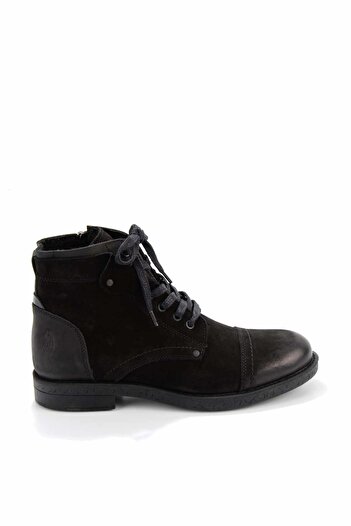 Hush Puppies Black Hakiki Deri Erkek Bot & Bootie Hp1144176501