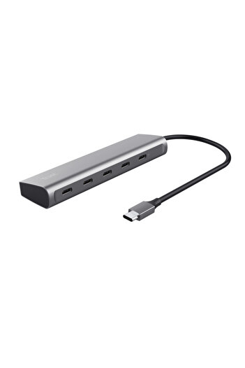 Trust Hub-uri USB Hub Trust Halyx 5 x USB-C, gri