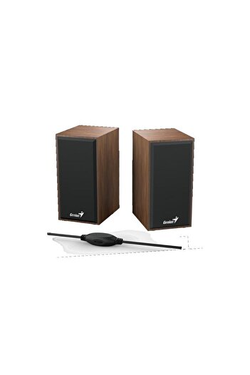 GENIUS Sistem audio Boxe Genius SP-HF180 cu fir, maro