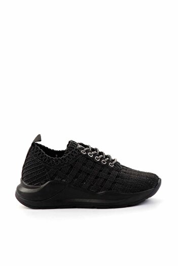 Bambi Siyah Platin Kadın Sneaker K01792015216