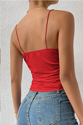 Edela Degaje Collar Strap Blouse 8002