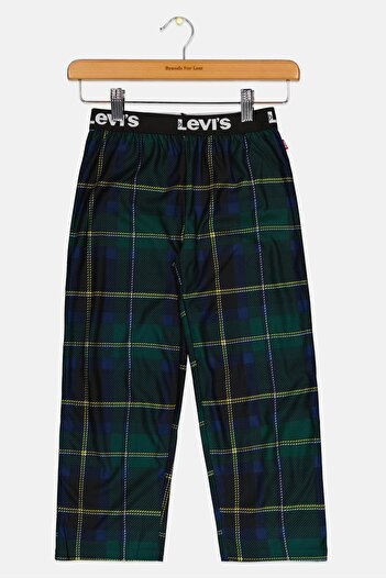 Levi's Kids Boy Plaid Pull On Sleepwear Pants, Multicolor